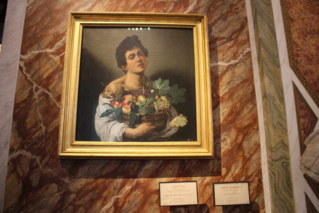 borghese gallery audio tour Caravaggio