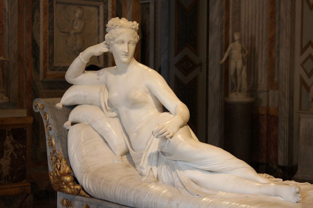 borghese gallery guide Paulina Bonaparte