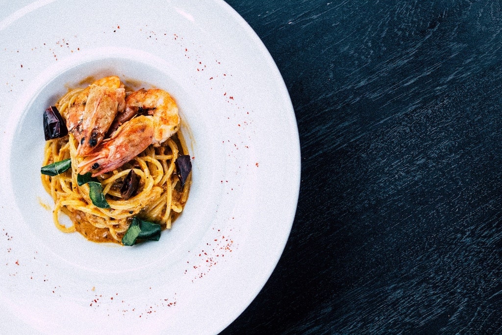 seafood pasta restaurants near Villa Borghese