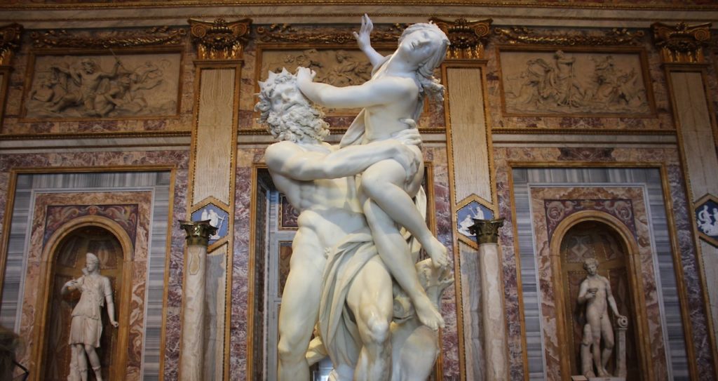 rome tourist card Borghese gallery Gallery Sculptures