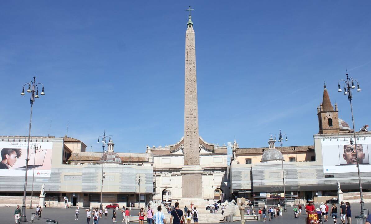 Piazza del Popolo obelisk
