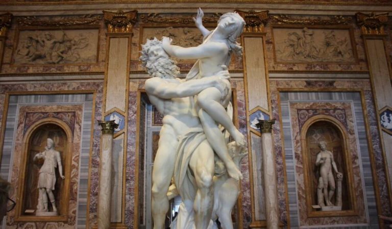 The Rape of Proserpina Bernini Sculpture Famous Masterpiece