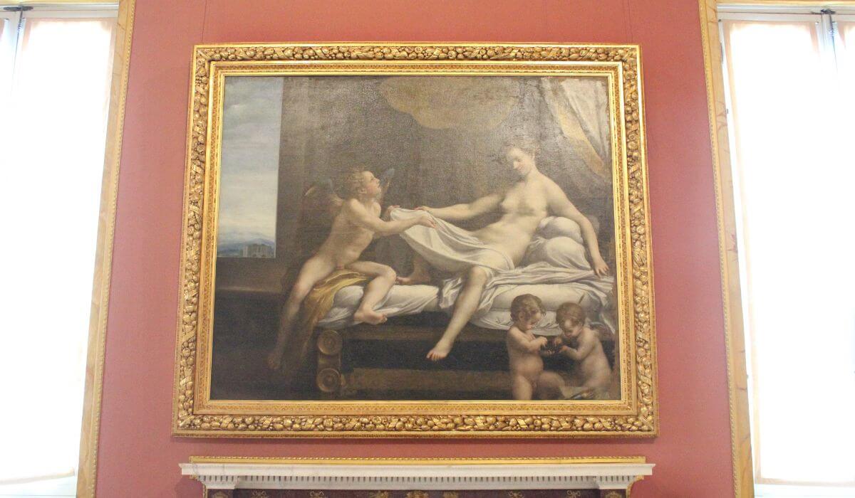 Danaë – Correggio Borghese Gallery Artworks painting