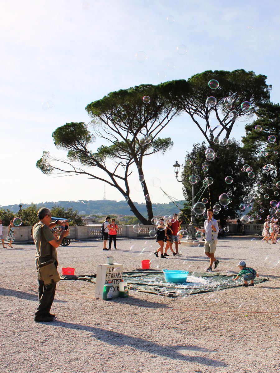 Borghese Garden Pincio Terrace