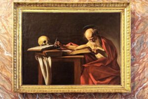 Caravaggio’s Saint Jerome at the Borghese Gallery